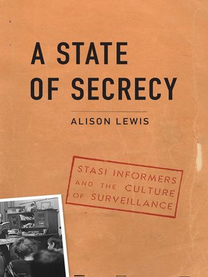 cover image of A State of Secrecy